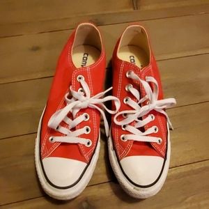 Red Converse Chuck Taylors